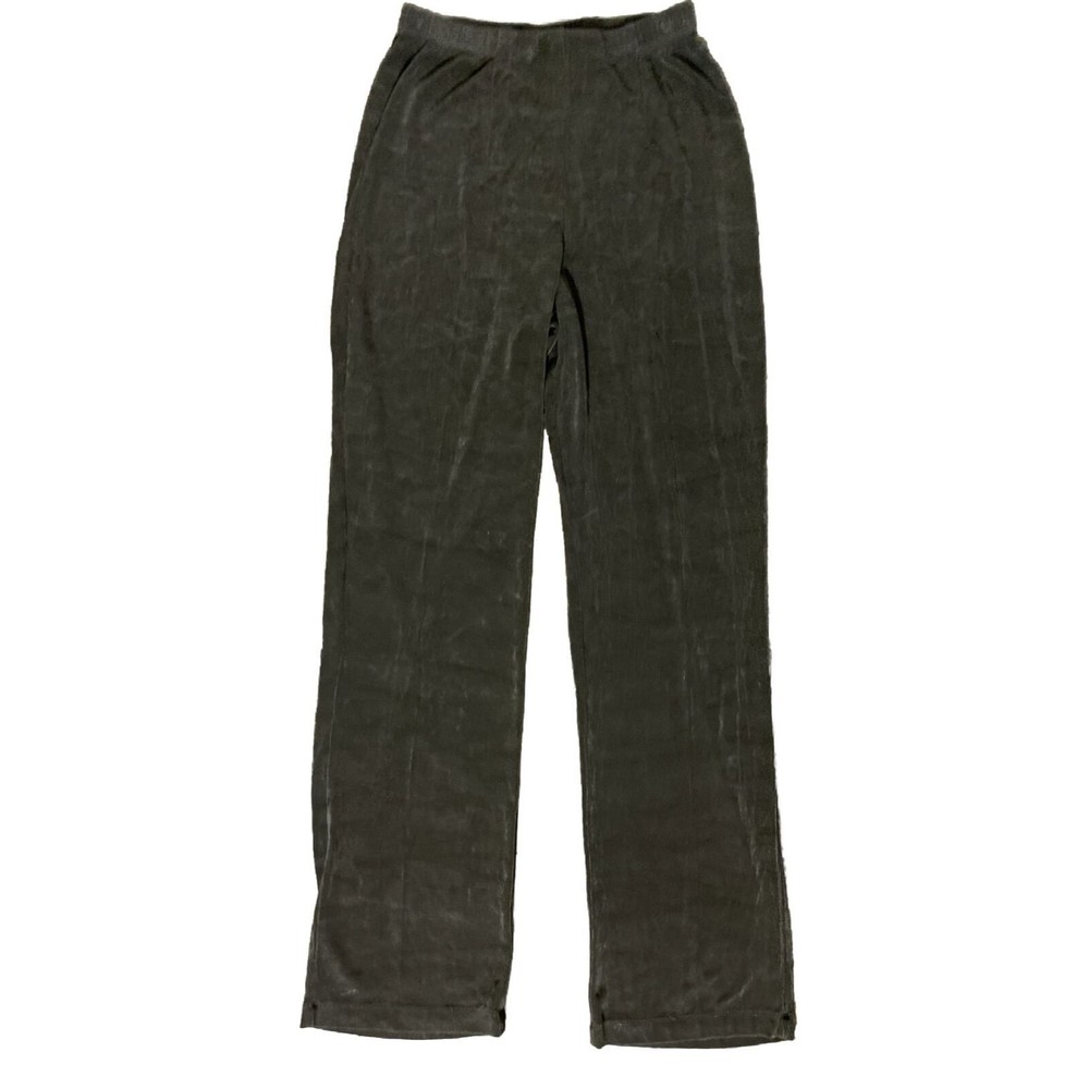 Chico’s Travelers Pants No Tummy Slinky Slacks Comfy Pull On Straight Brown 0 S